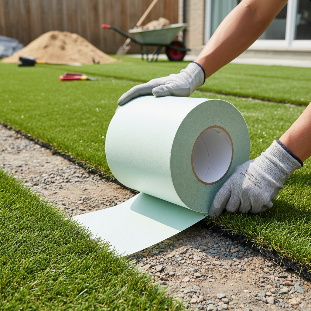 High-Performance Artificial Grass Joining Tape - 20cm Wide, Multiple Lengths, Eco-Friendly Materials