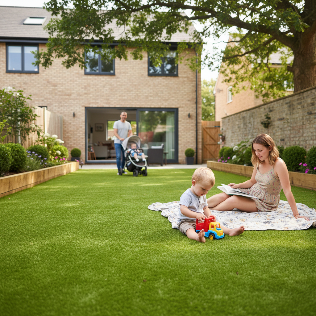 Premium Soft Artificial Grass 35mm - Luxurious Feel, Durable, Affordable Option for Any Space
