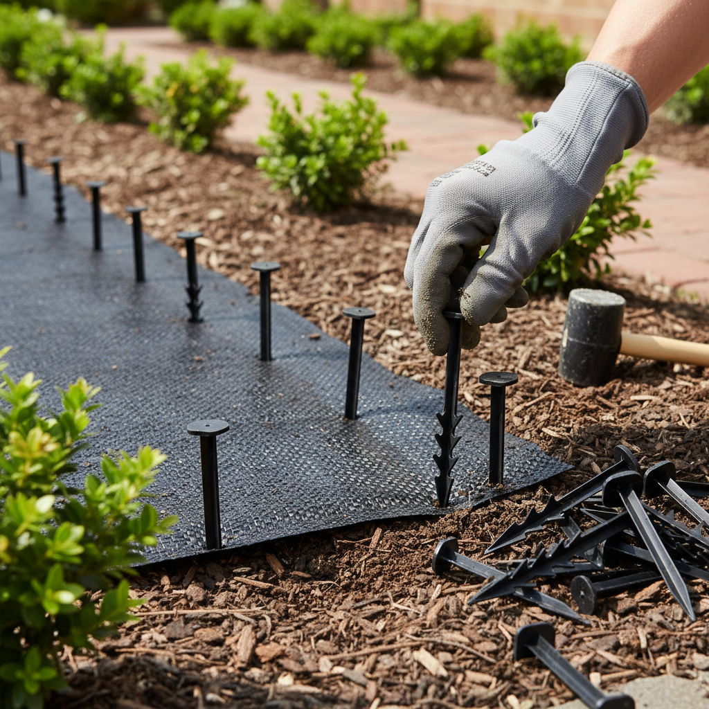 Heavy Duty Ground Pegs for Secure Ground Protection Matting – Pack of 100 for Outdoor Use