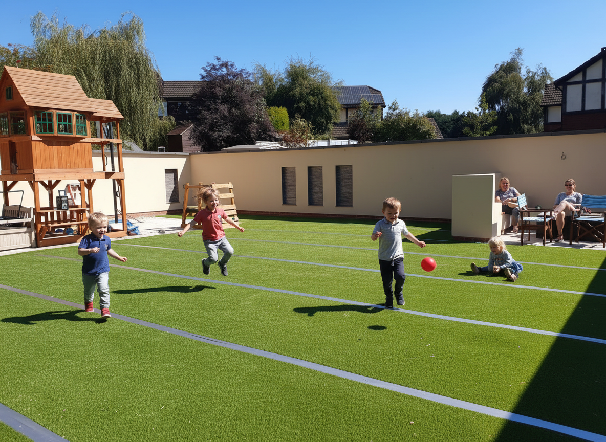 Premium 10mm Shockpad Underlay for Artificial Grass - Soft and Safe for Play Areas, Schools and Gardens