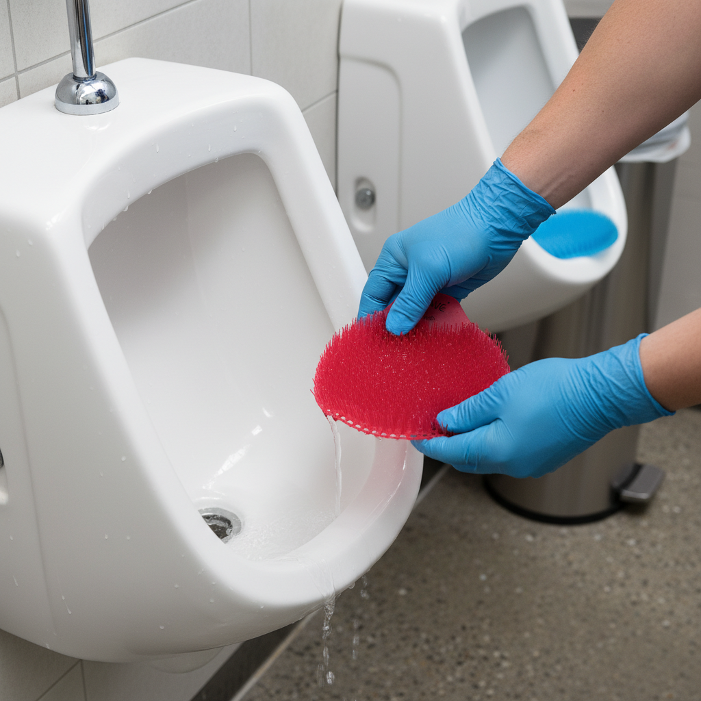 Premium Anti-Splash Urinal Screen Mats - 10 Pack with Long-Lasting Fragrance and Eco-Friendly Design