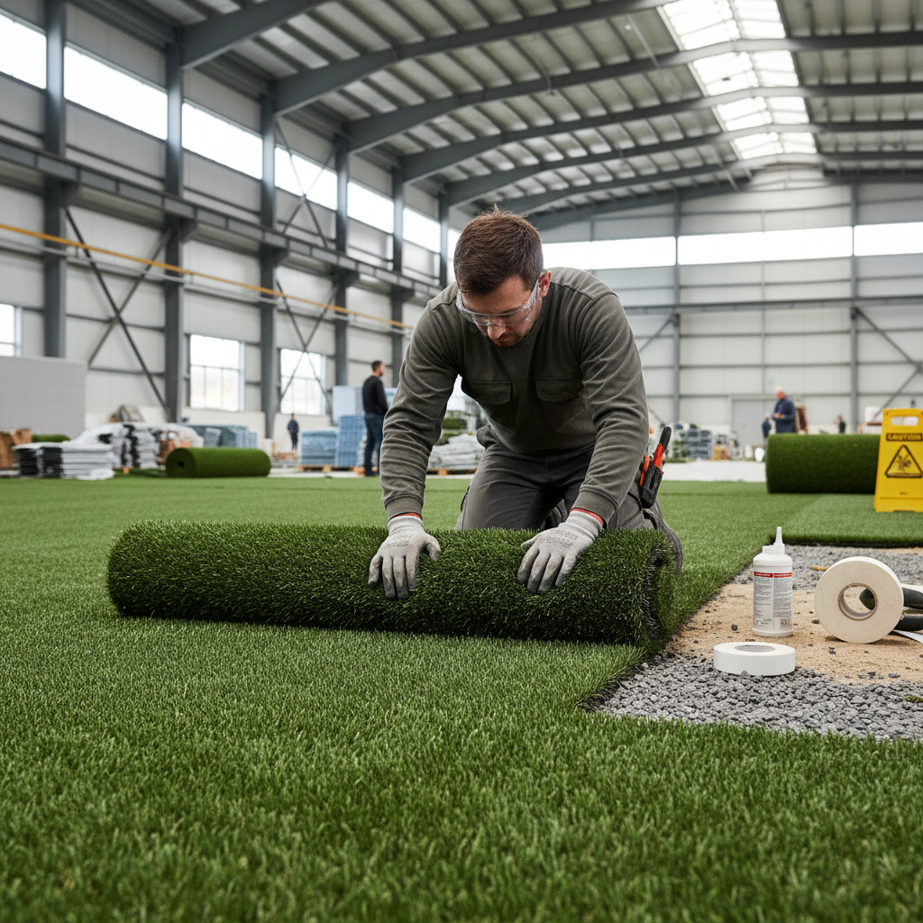 Premium 30mm Artificial Grass Clearance - High-Wearing, Durable, Dark Natural Color with C-Shaped Fibres