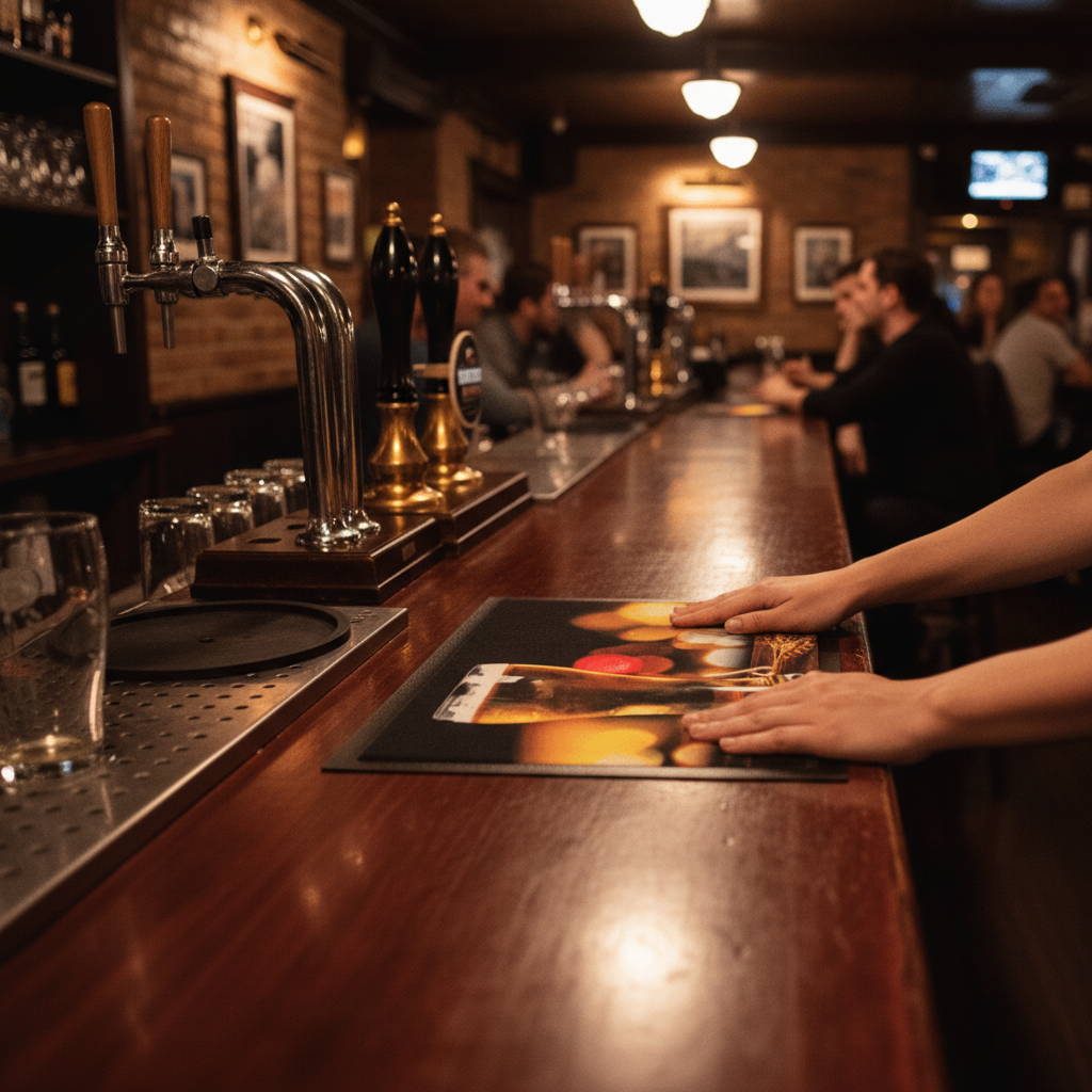 Premium Bar Runner and Promotional Mats - Ideal for Events and Marketing with Durable Material and Customizable Designs