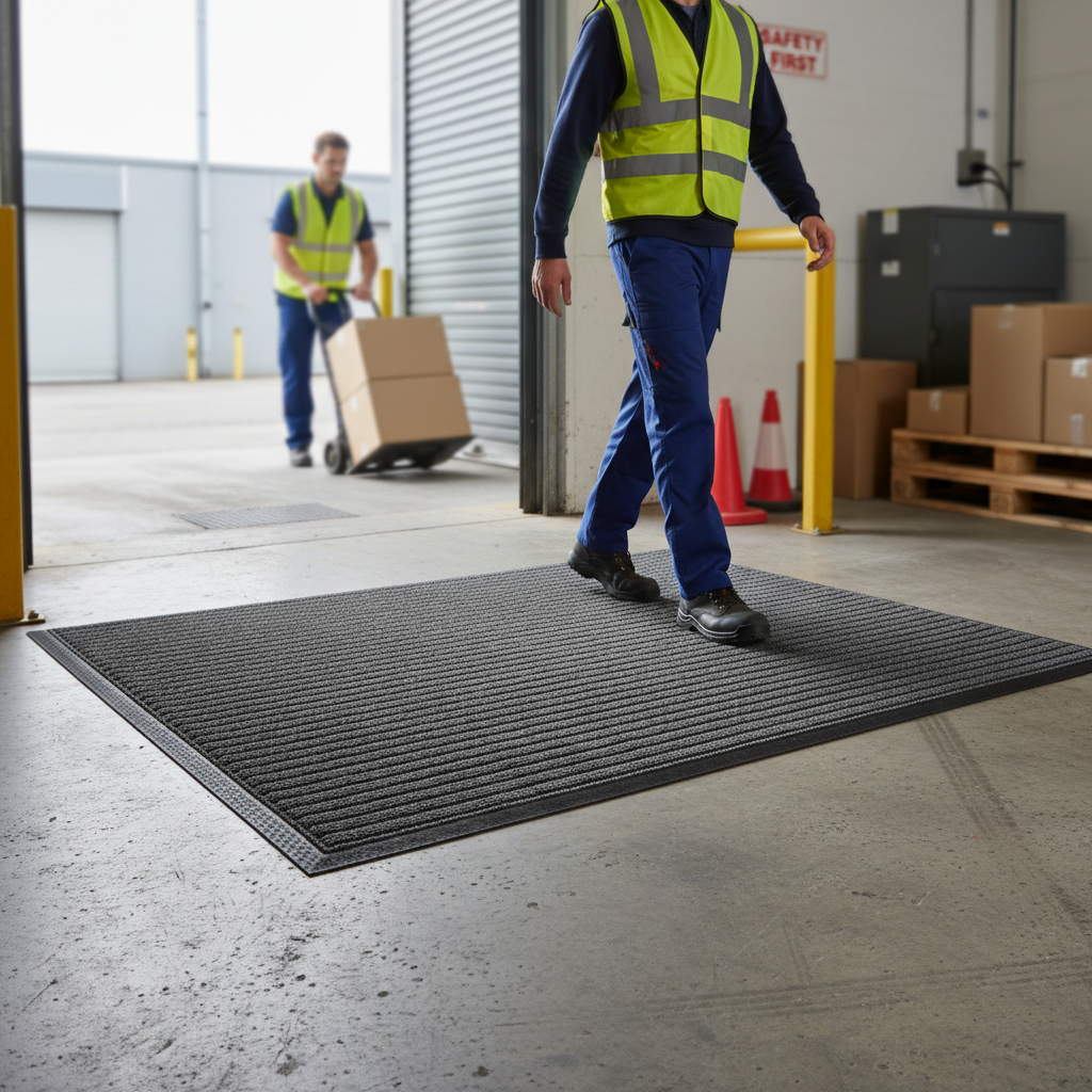 Premium Heavy Duty Brush Mat for High Traffic Areas - Durable, Slip-Resistant, and Eco-Friendly Design