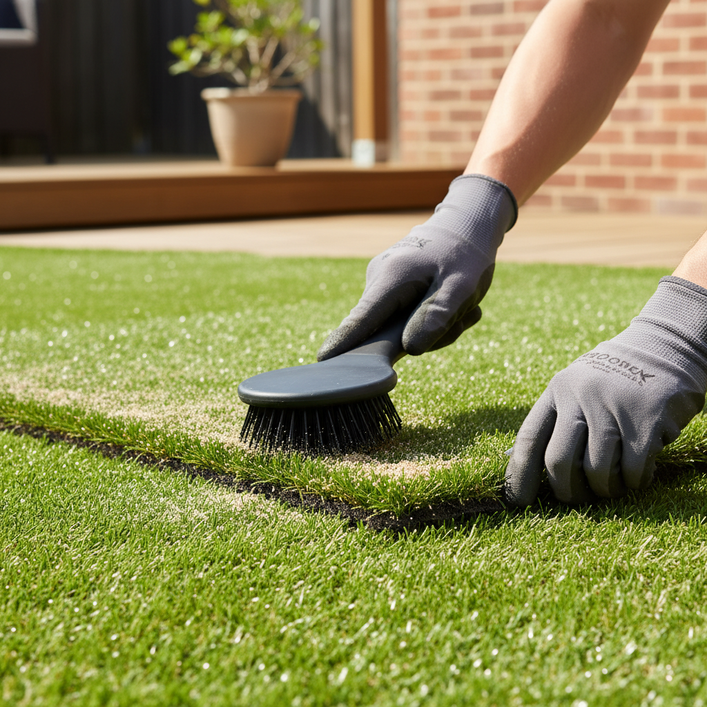 Premium Artificial Grass Joining Brush for Seamless Lawn Installation and Natural Blending