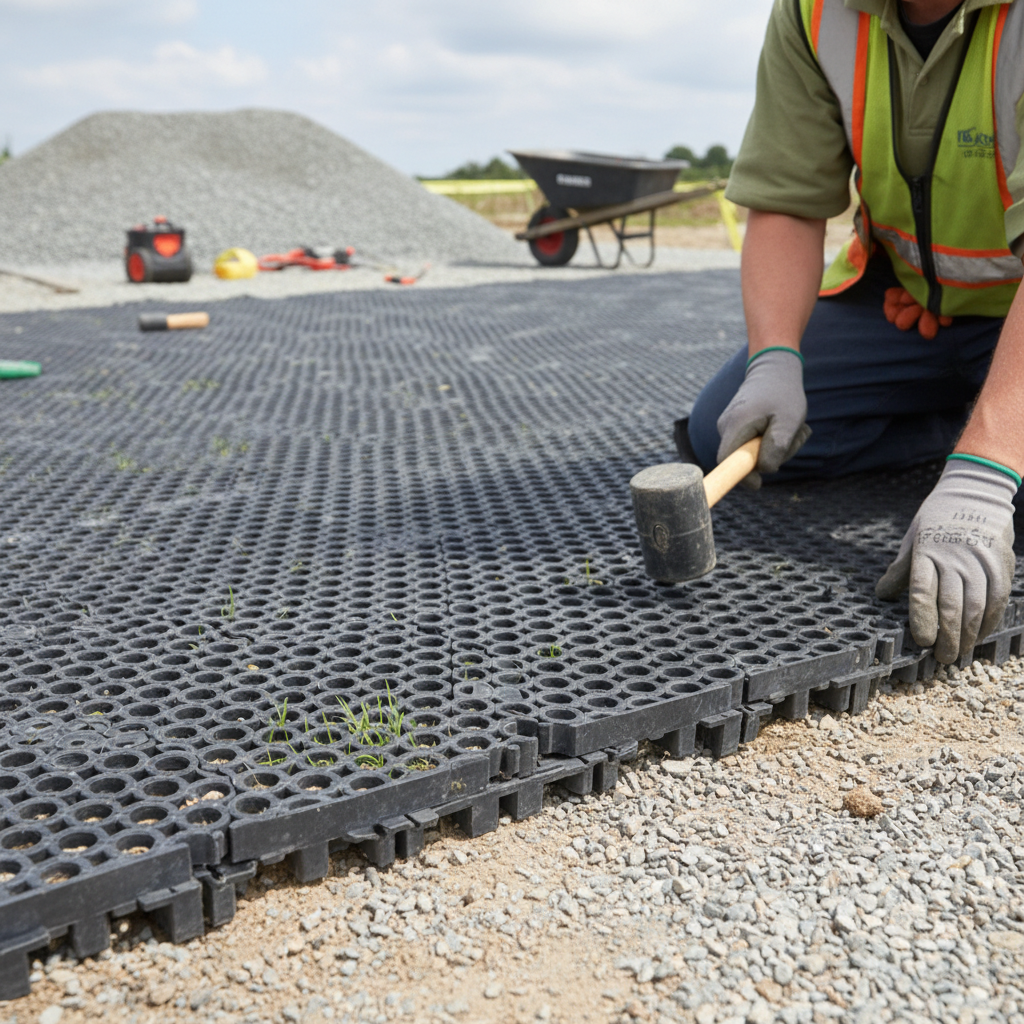 Premium Eco-Friendly Ground Reinforcement Solution for Sustainable Drainage and Surface Protection