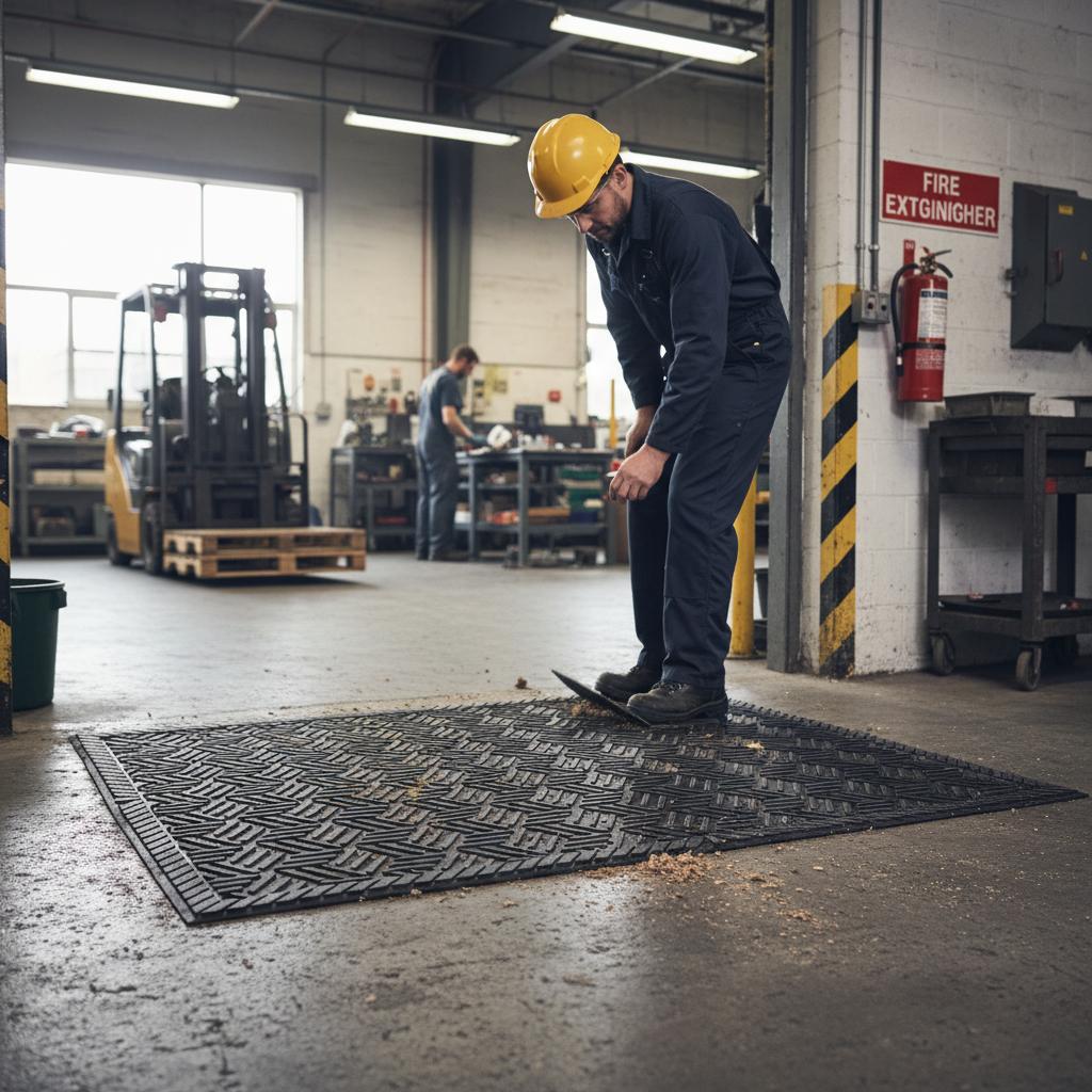 Heavy Duty Nitrile Rubber Scraper Mat - High-Performance Floor Protection for Commercial and Residential Use, Available in 75 x 85 cm and 89 x 142 cm