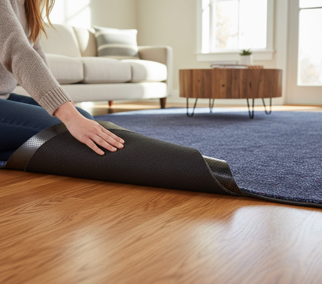 Premium Non-Skid Anti-Slip Mat and Rug Underlay - Effective for Carpets and Hard Floors, Customizable Lengths Available