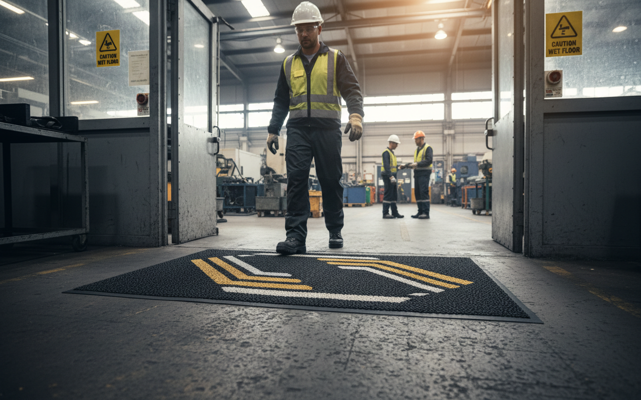 Premium Heavy Duty Logo Mats for High-Traffic Areas - Durable, Anti-Slip, and Customizable Designs