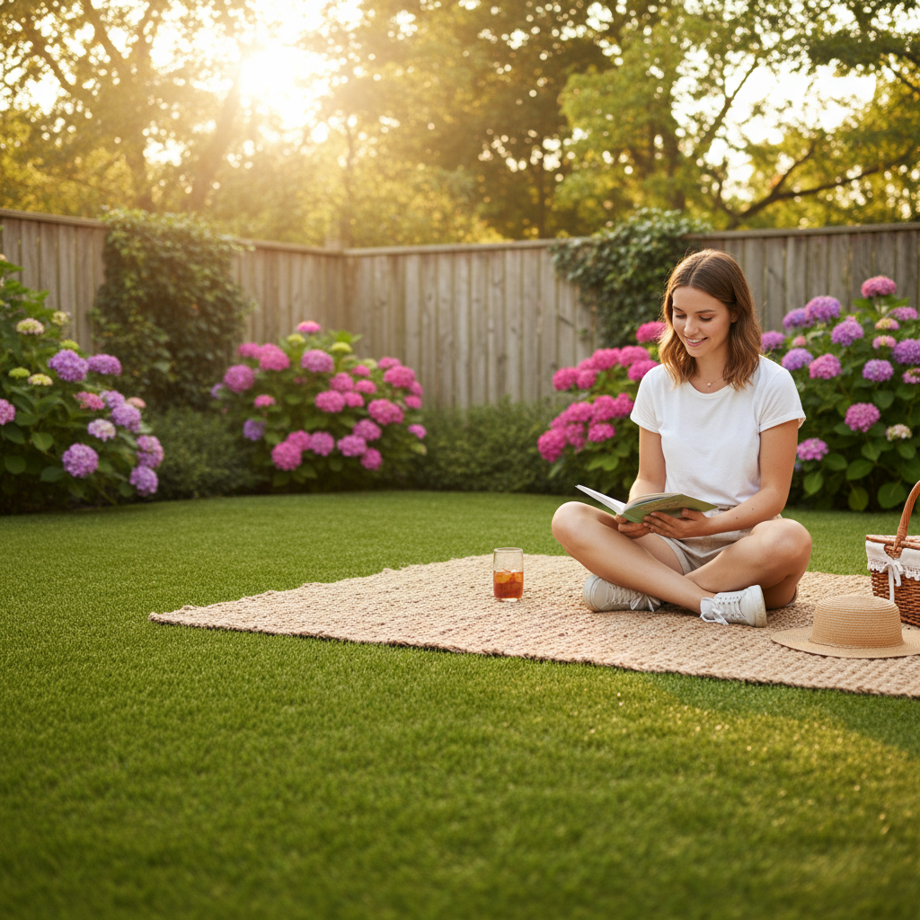 Premium Artificial Grass 35mm - Durable, Soft, and UV Stabilized for Outdoor Spaces