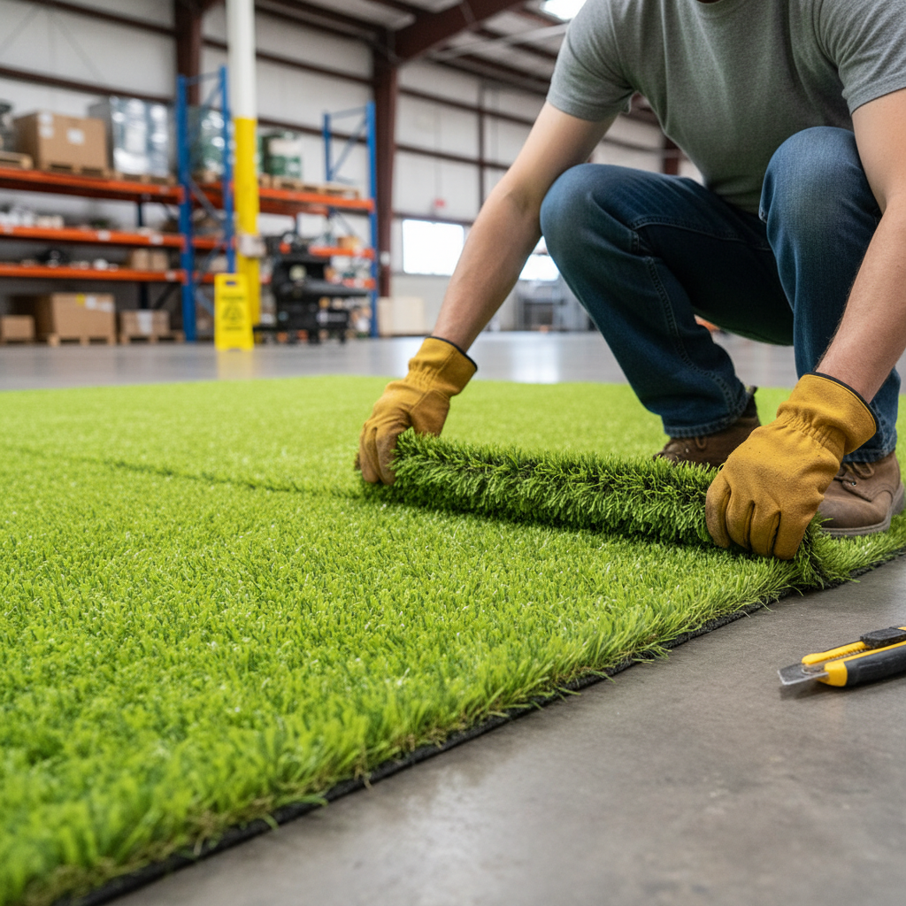 Premium Heavy Duty Artificial Grass with 12mm Polypropylene Pile for Commercial and Leisure Use - Versatile and Durable Solution