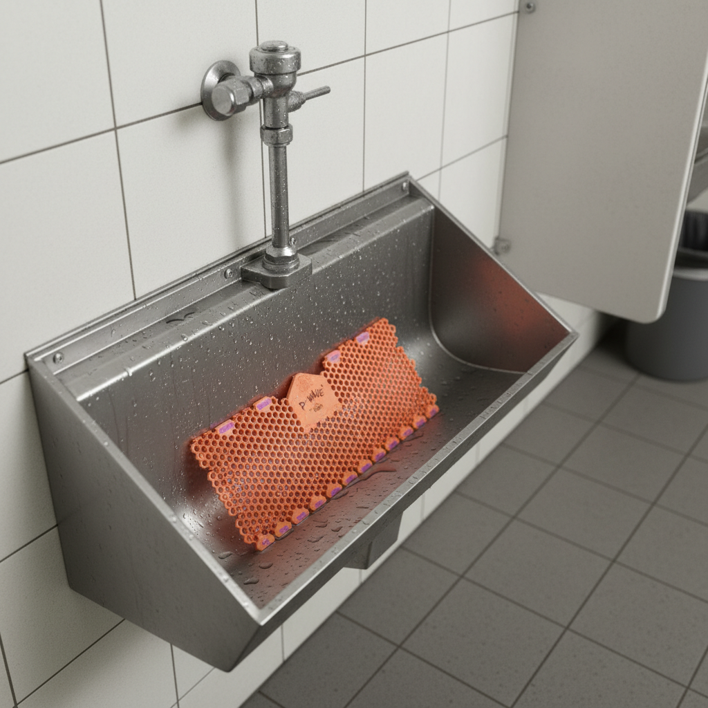 Premium Trough Screen Deodoriser Pack of 6 - Advanced Odour Control with Refreshing Fragrances and 'Clock System'