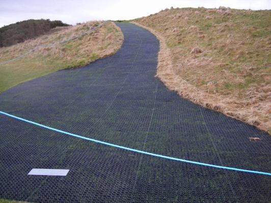 Heavy Duty Rubber Grass Mats for Car Parks - Slip Not Co Uk