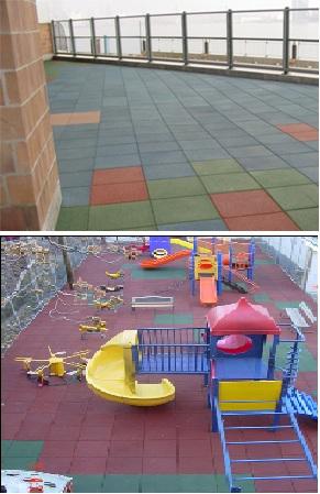 Interlocking Playground Safety Tiles - Slip Not Co Uk