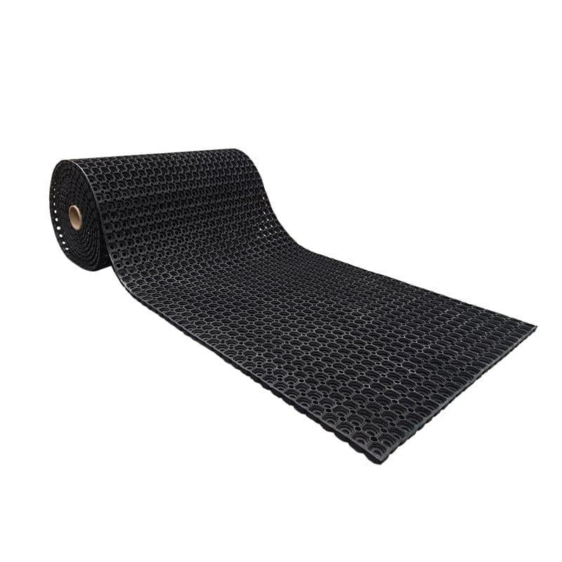 Rubber Grass Mat Roll 1m x 10.5m - Slip Not Co Uk