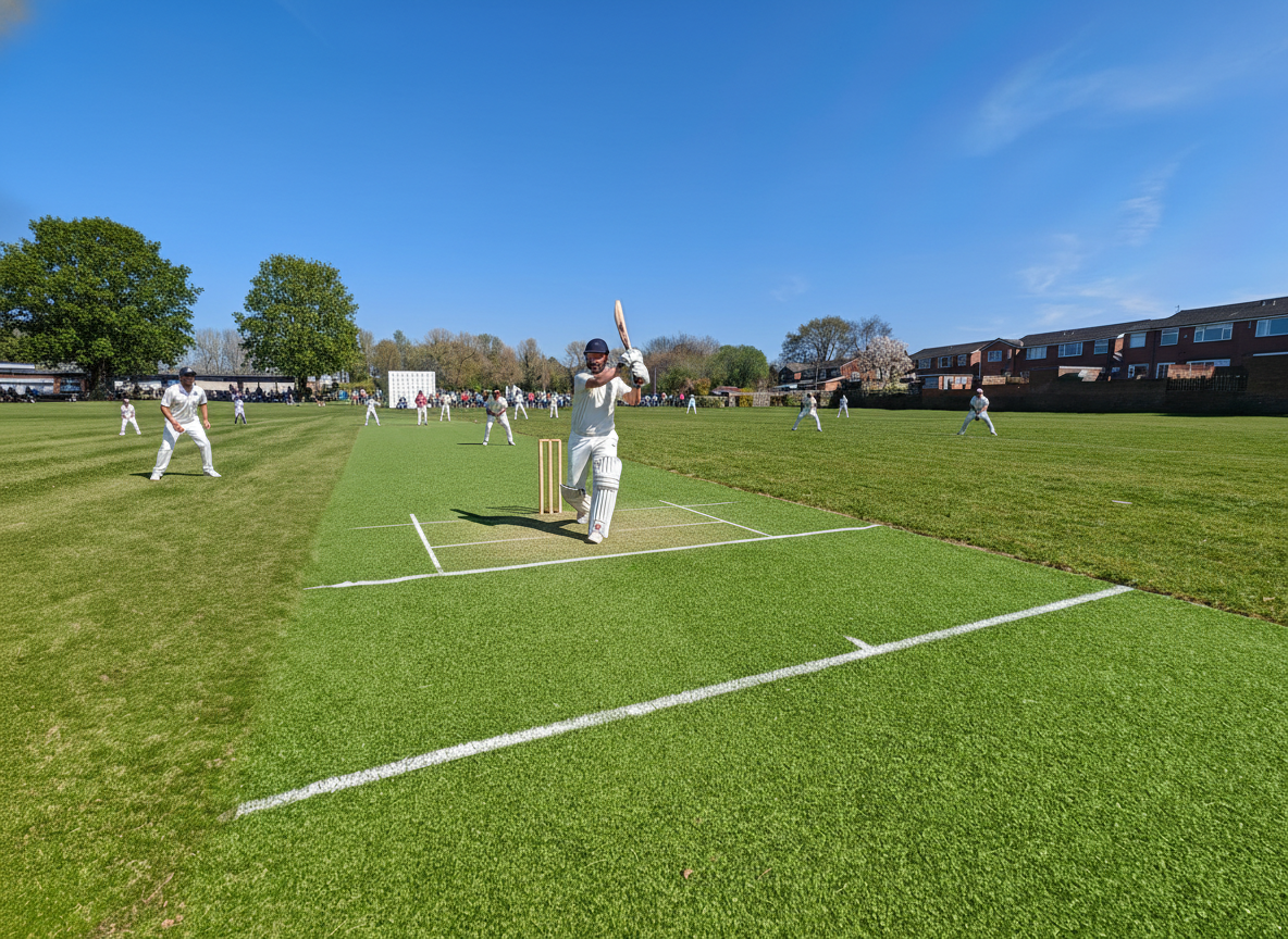 Premium Artificial Grass Cricket Wicket - Durable, Weather-Resistant Surface for Year-Round Play