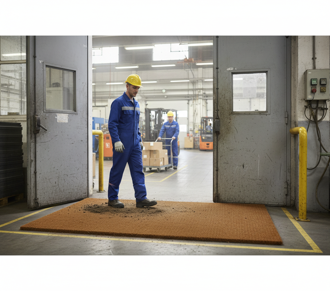 Premium Heavy Duty Coir Coconut Roll Matting 23mm - Durable, Eco-Friendly, Customizable Floor Protection