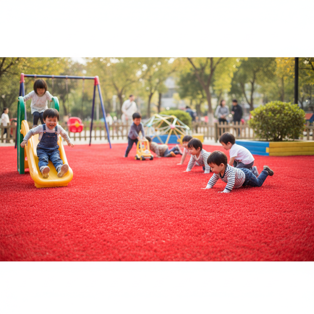 Premium 10mm Coloured Artificial Grass - Durable, UV Resistant, and Low Maintenance for Playgrounds and Mini Golf