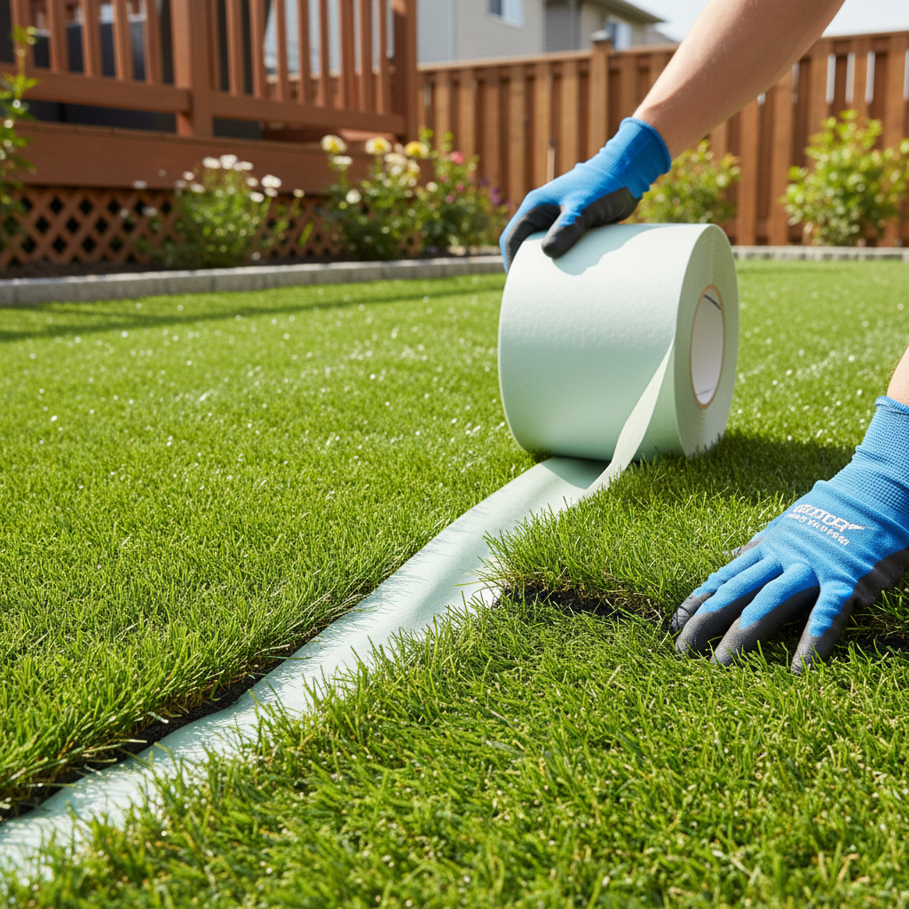 High-Performance Artificial Grass Joining Tape - 20cm Wide, Multiple Lengths, Eco-Friendly Materials