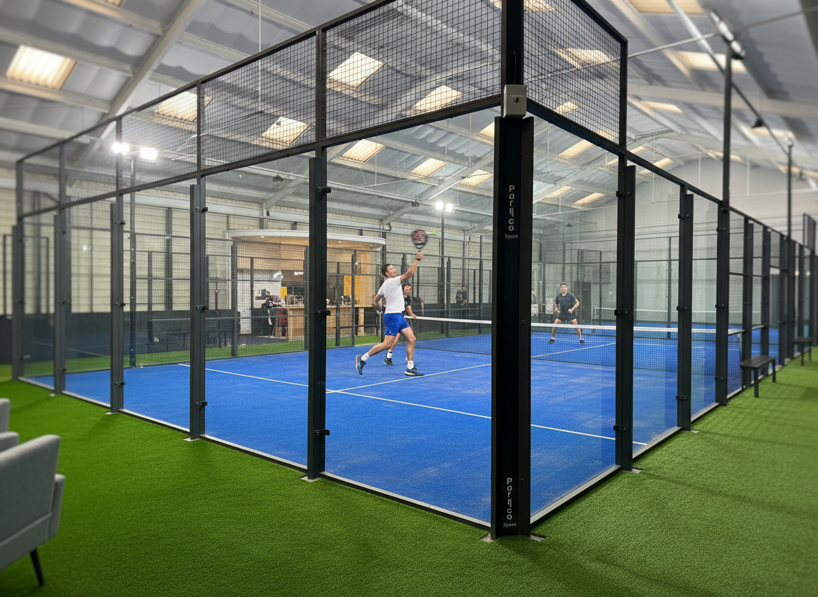Premium Artificial Grass for Padel Courts - Durable, Customizable, Easy Installation, and Professional Finish