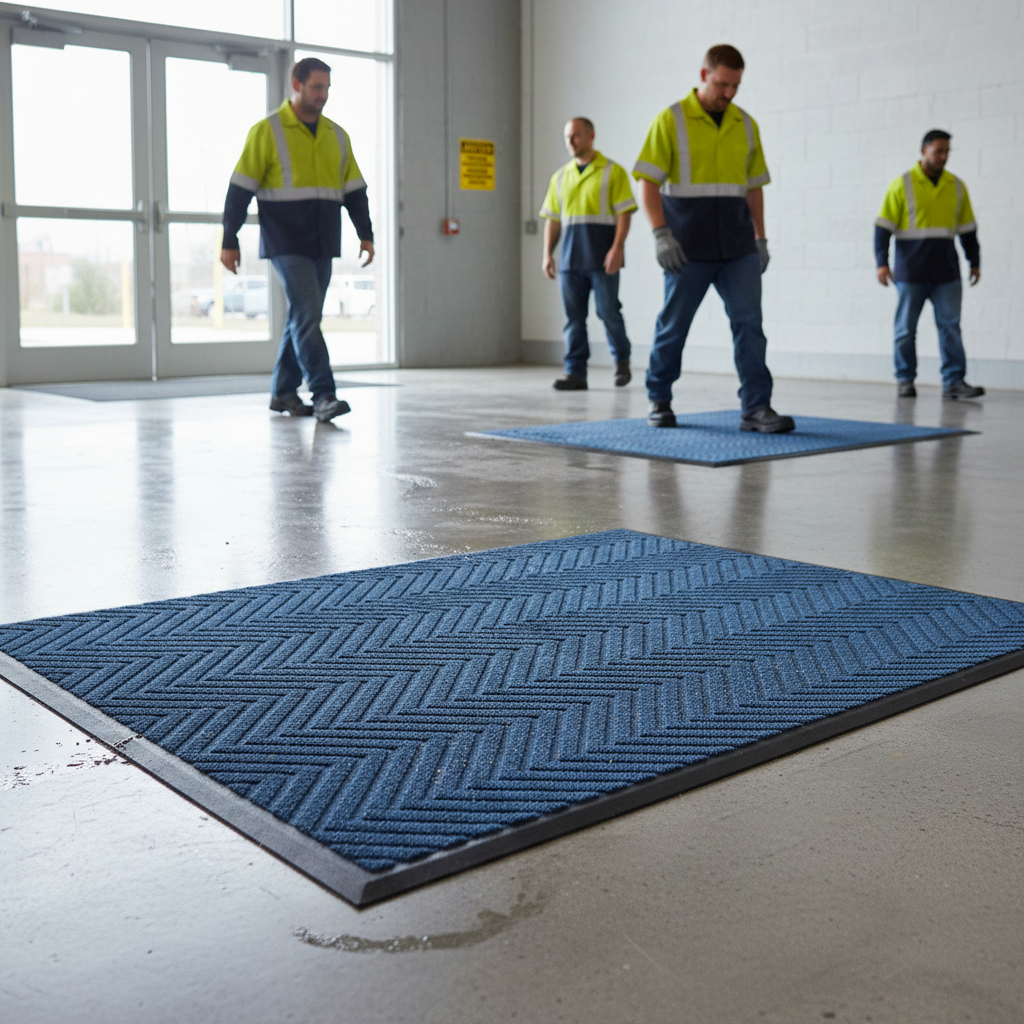 Premium Bi-Level Entry Mat with Rubber Border for Effective Dirt and Moisture Control