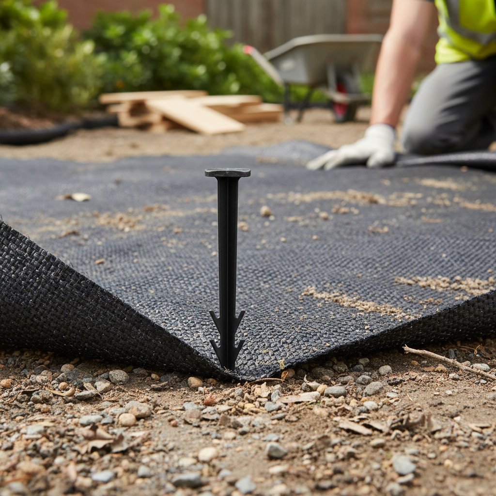 Heavy Duty Ground Pegs for Secure Ground Protection Matting – Pack of 100 for Outdoor Use