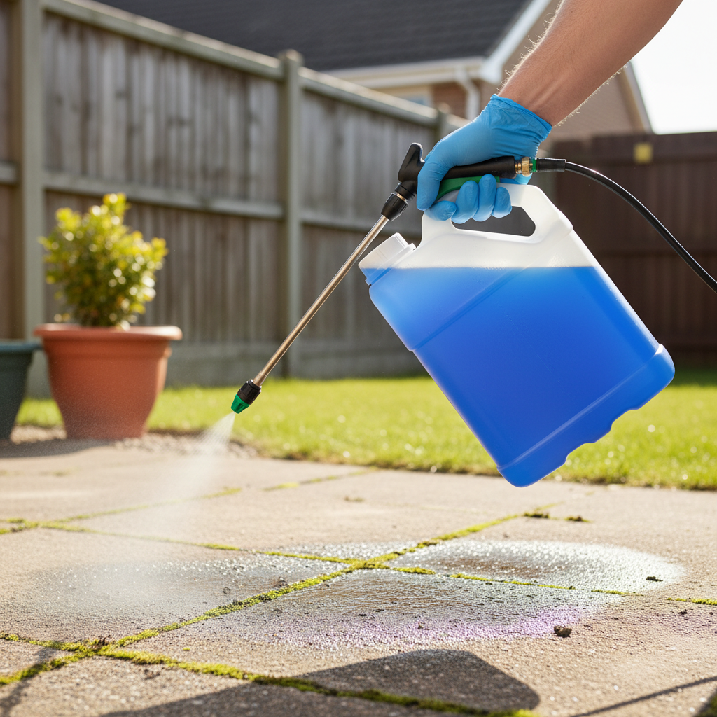 Professional Mould, Lichen & Algae Remover 2L - Pet-Safe, High Coverage & Easy Application