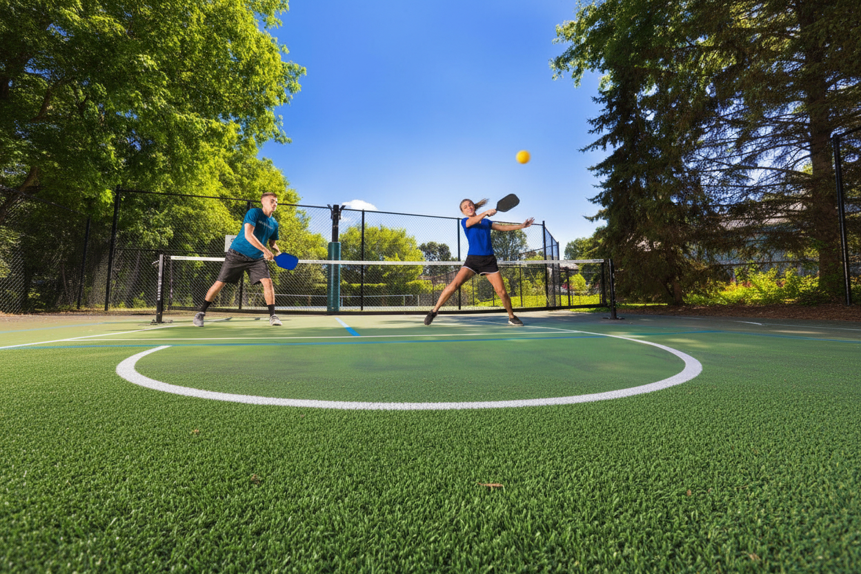 Premium Artificial Grass for Pickleball Courts - Durable, Low-Maintenance Surface for Home and Sports Facilities