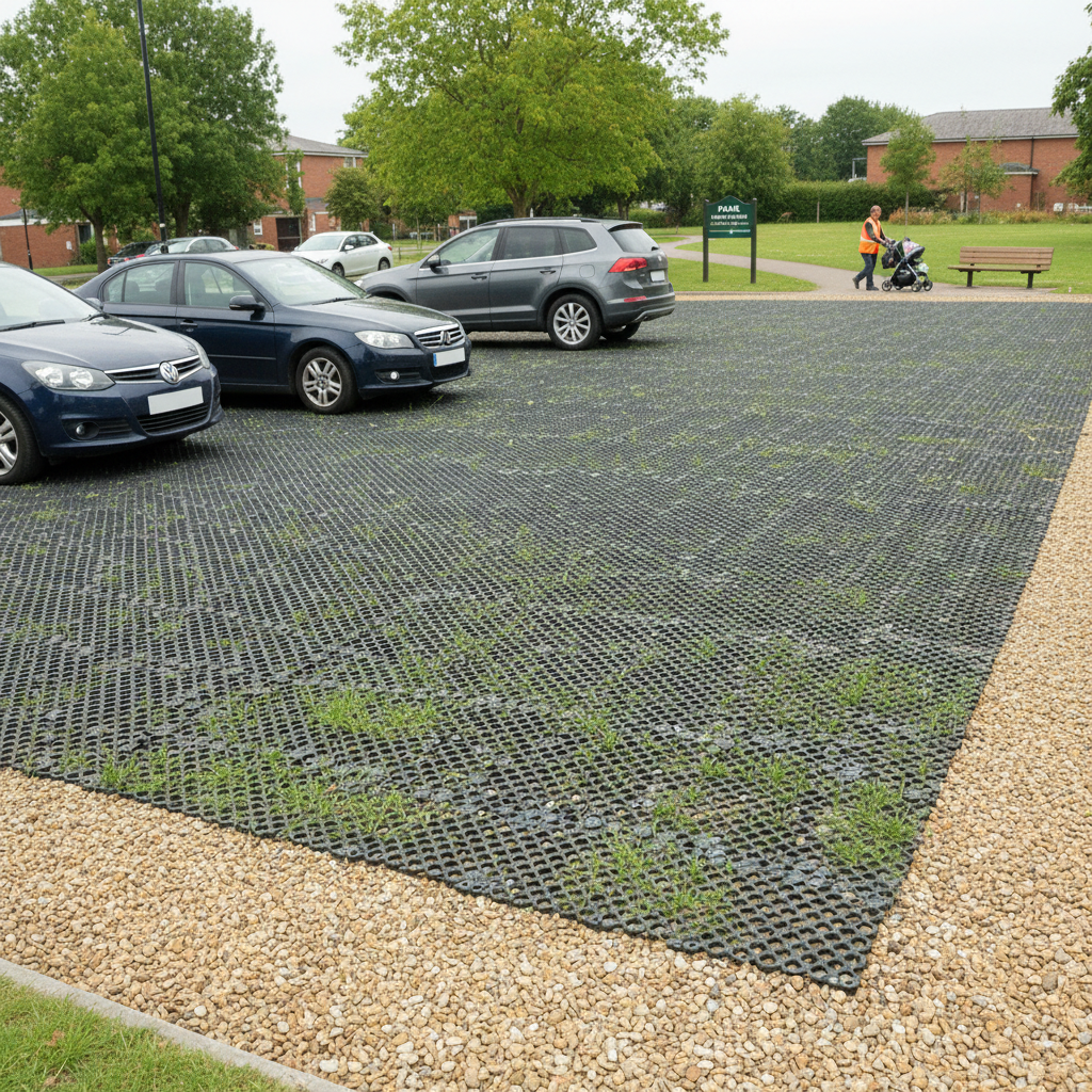 Premium Eco-Friendly Ground Reinforcement Solution for Sustainable Drainage and Surface Protection
