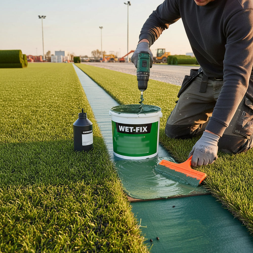 Professional Artificial Grass Adhesive Kit with Extended Coverage and Advanced Adhesive Formula for Seamless Joints