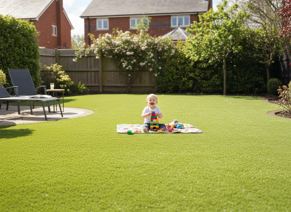 Premium 40mm Artificial Grass Clearance - Soft, Durable, and Unique Off-Cuts for Your Garden