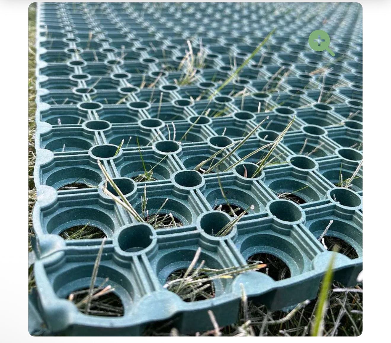 Green Grassmat 1.5m x 1m Rubber Grass Protection Mat 22mm Thick | 100% Recycled | Playground Safety | BS EN 1177 | UK Stock