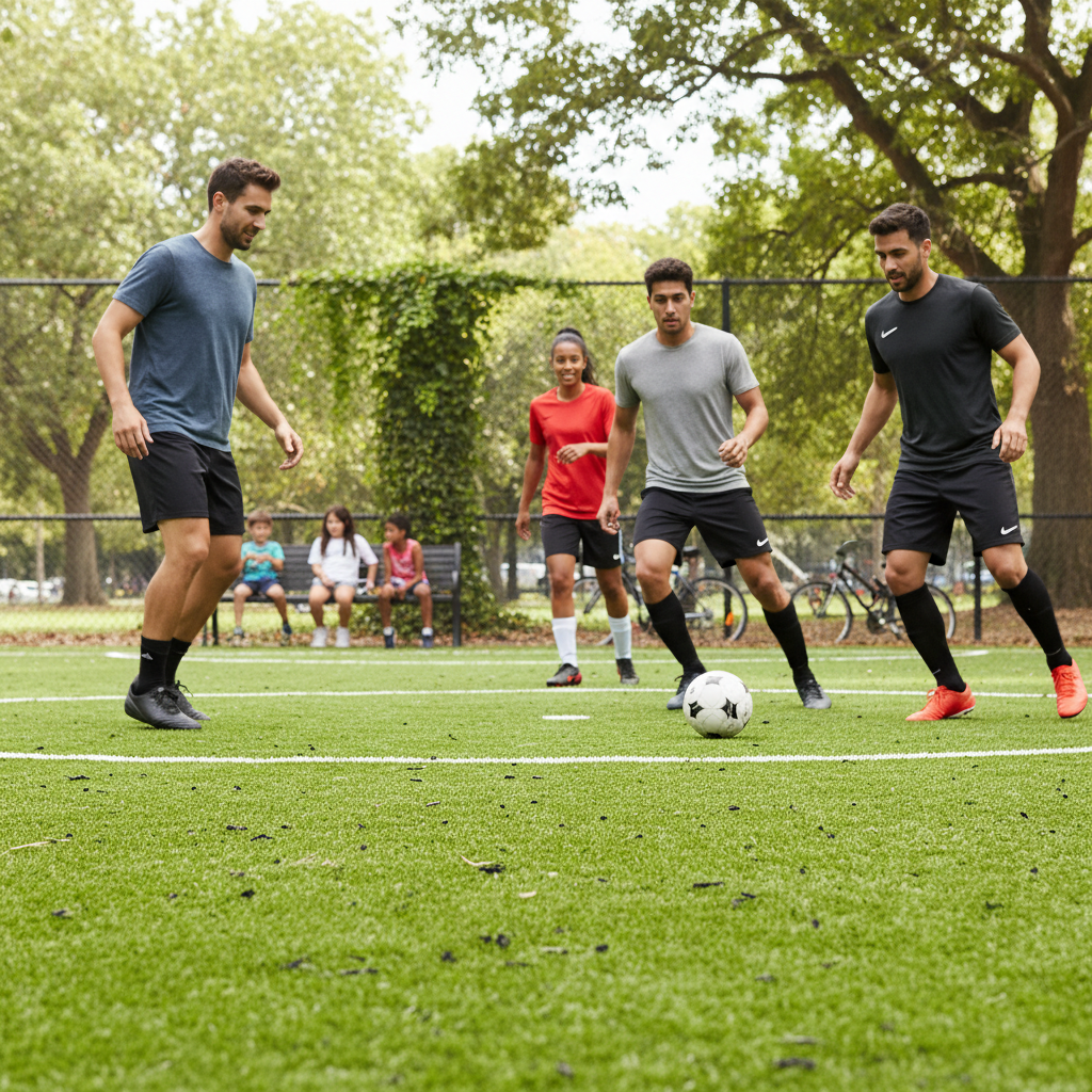 Premium 20mm Artificial Grass Turf - Durable, Multi-Purpose Surface for Gardens, Playgrounds, and Sports Areas