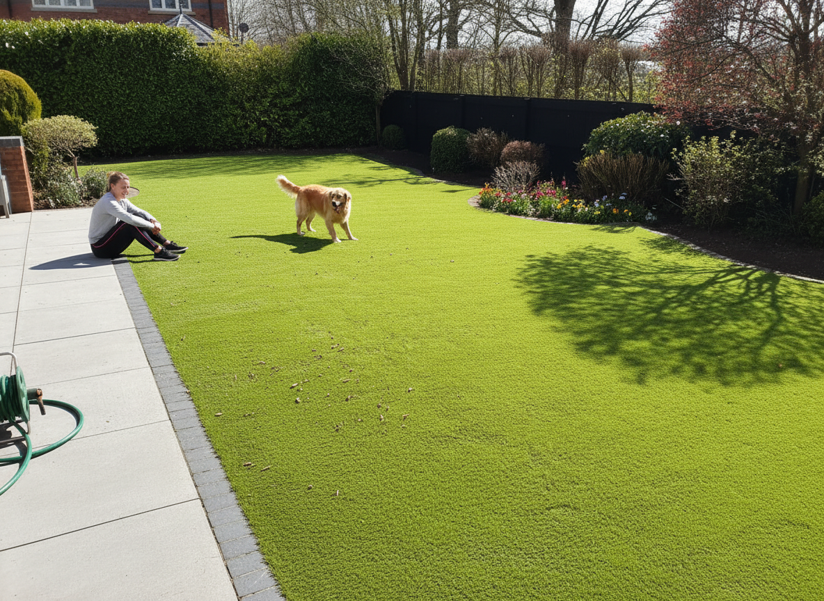 Premium 40mm Artificial Grass Clearance - Soft, Durable, and Unique Off-Cuts for Your Garden