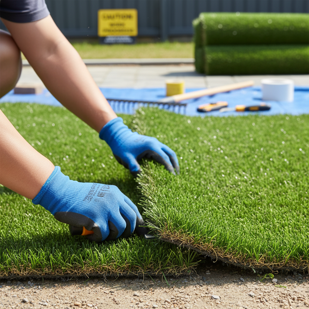 Premium 38mm Artificial Grass - Soft Pile, Natural Multi-Tone, Low Maintenance for Year-Round Beauty